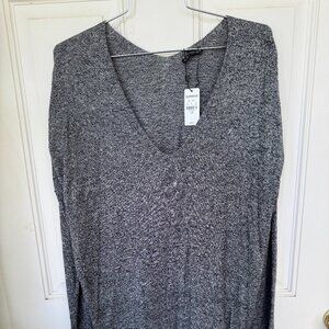 Faux Cashmere Tunic/Oversized Style Sweater